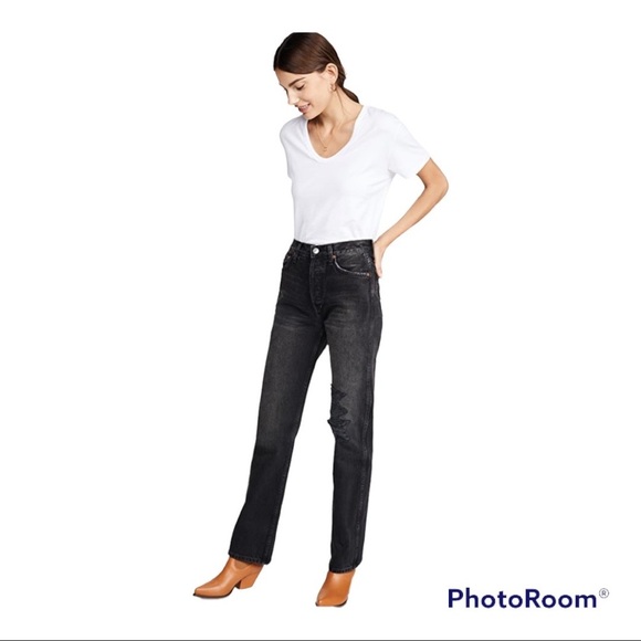 Re/Done Denim - RE/DONE High Rise Loose Jeans, size: 30